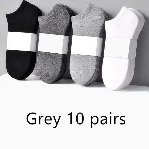 Men'S Boat Socks Short Tube Summer Thin Low-Cut Shallow Mouth Invisible Socks