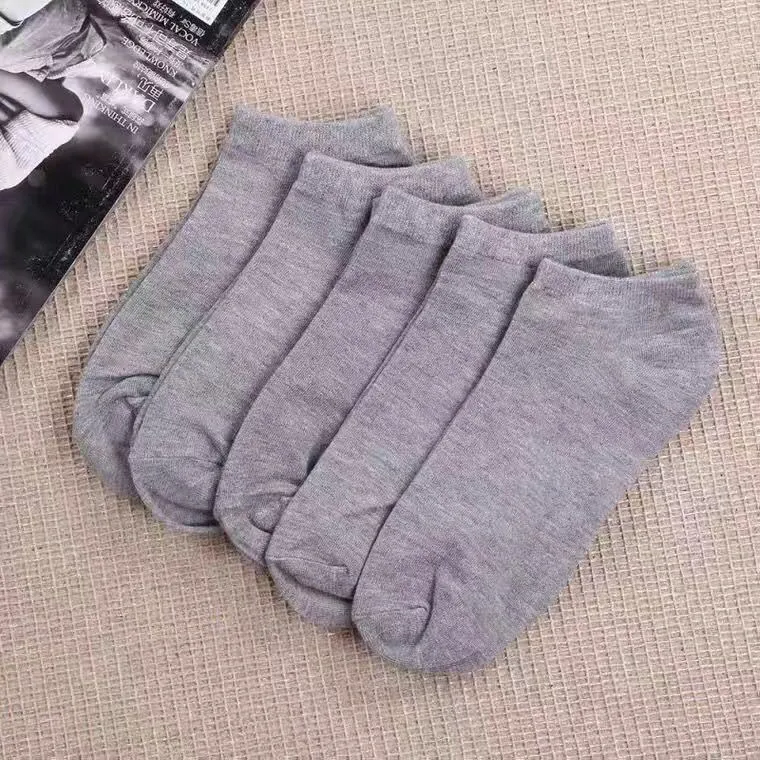 Men'S Boat Socks Short Tube Summer Thin Low-Cut Shallow Mouth Invisible Socks