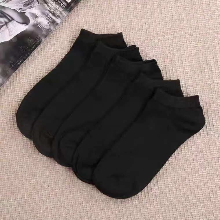 Men'S Boat Socks Short Tube Summer Thin Low-Cut Shallow Mouth Invisible Socks