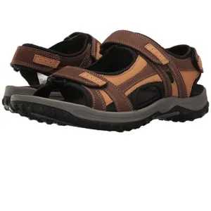 Mens DREW Warren River Sandal Sz 12 Brown