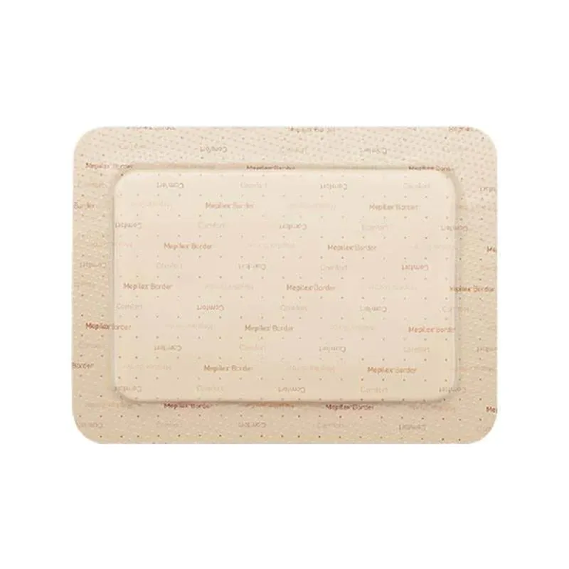 Mepilex Foam Dressing Silicone Including Adhesive Border | 5 x 12.5cm | Pack of 10