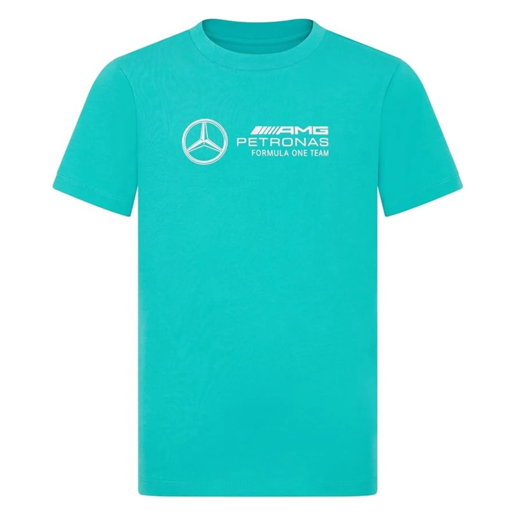 Mercedes AMG Petronas Kid's Large Logo T-shirt | Real Teal | 2024