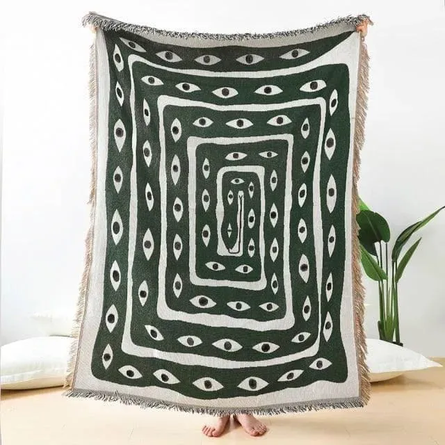 Mexicana Cotton Throw Blanket