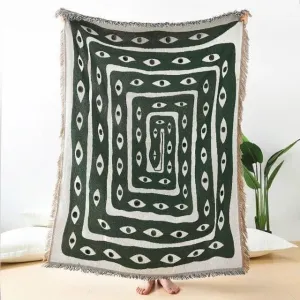 Mexicana Cotton Throw Blanket