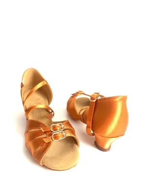 MIA - Dark Tan Satin