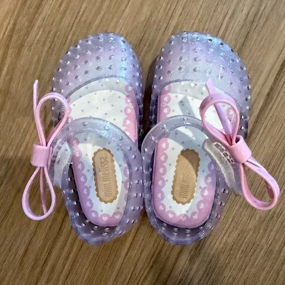 Mini Melissa- toddler shoes. Set of 3!