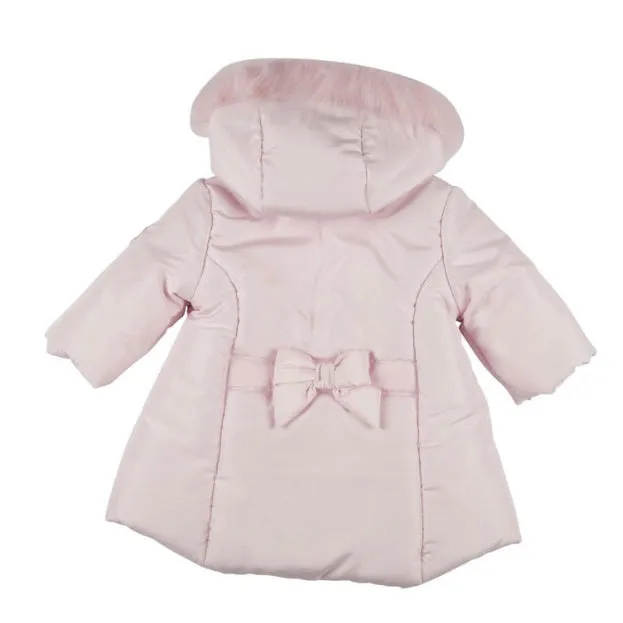 Mintini Padded Coat with Faux Fur Hood