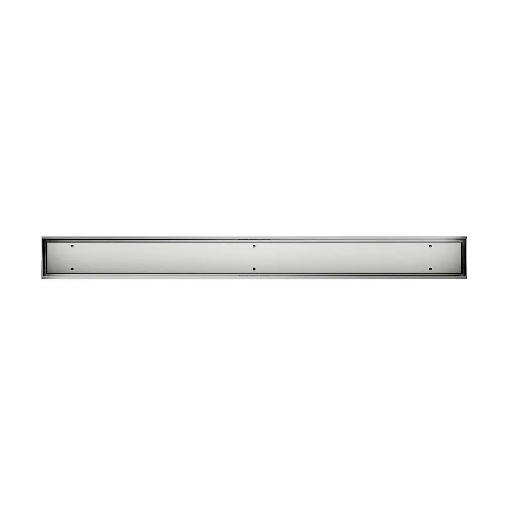 Mist (Tile-In) Adjustable Kit Lagos Linear Shower Drain (2" Outlet) - Floor Mount - 72" Stainless Steel/Satin