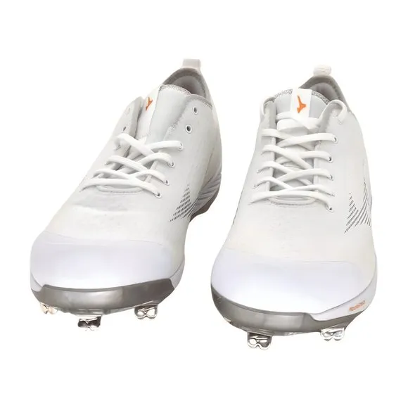 Mizuno Mens Dominant 4 Baseball Shoe, White, Size 13