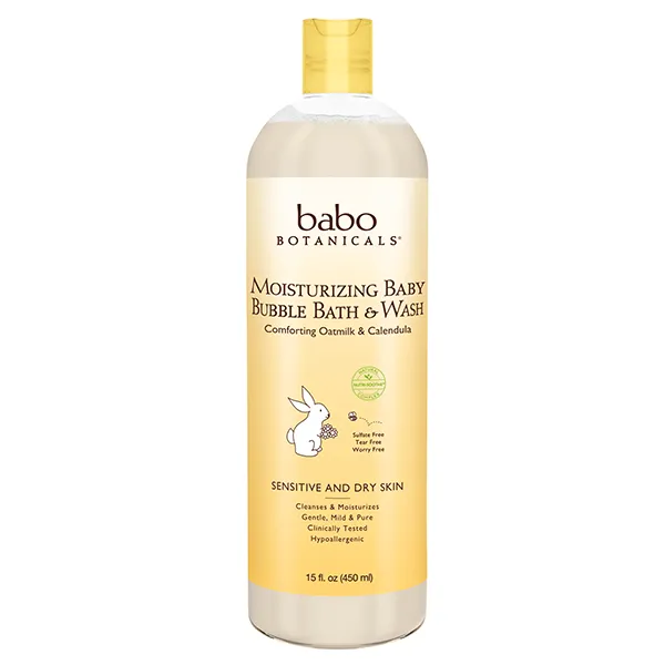 Moisturizing Oat & Calendula Bubble Bath & Wash