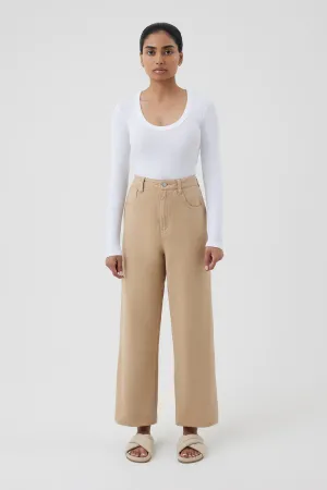 MONROE ORGANIC LS SCOOP TEE