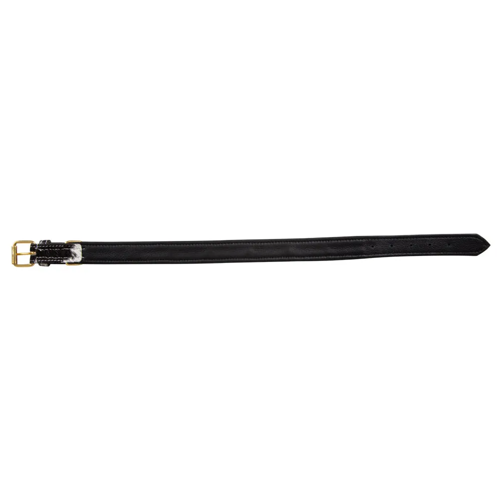 MONTEREY HAIR-ON HIDE DOG COLLAR