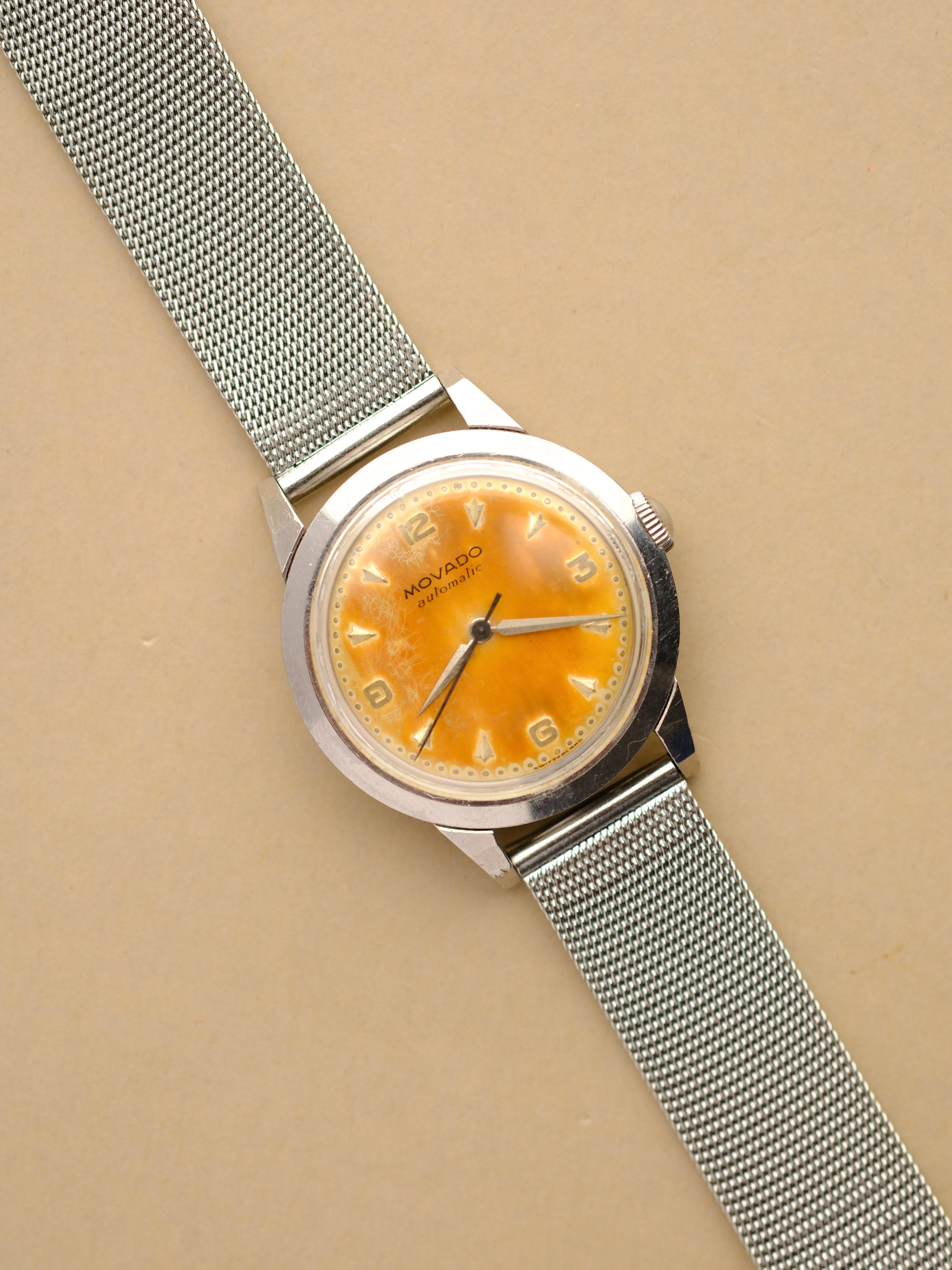 Movado Tropical Dial w/Bumper Movement 7203 - 1950's