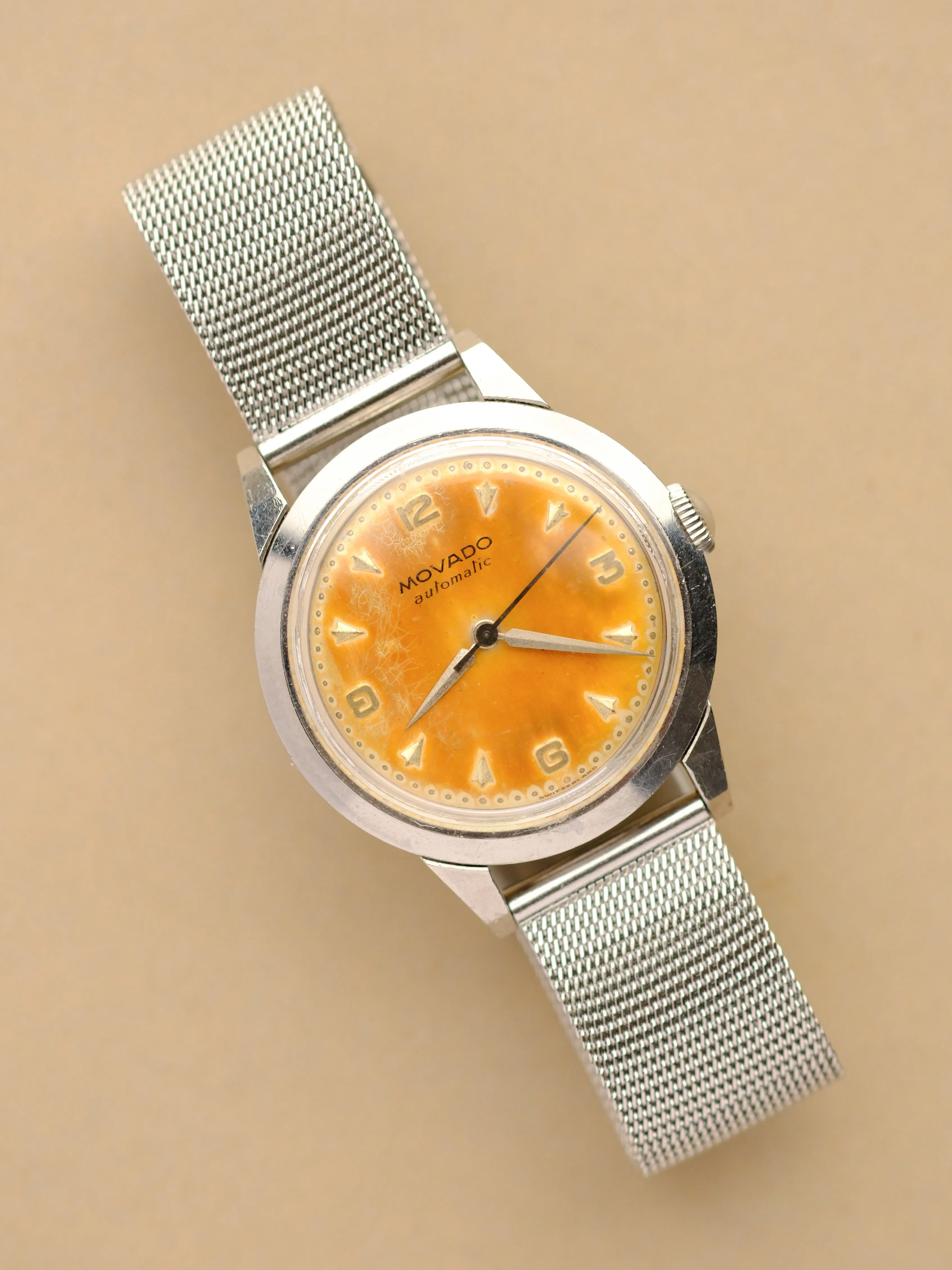 Movado Tropical Dial w/Bumper Movement 7203 - 1950's
