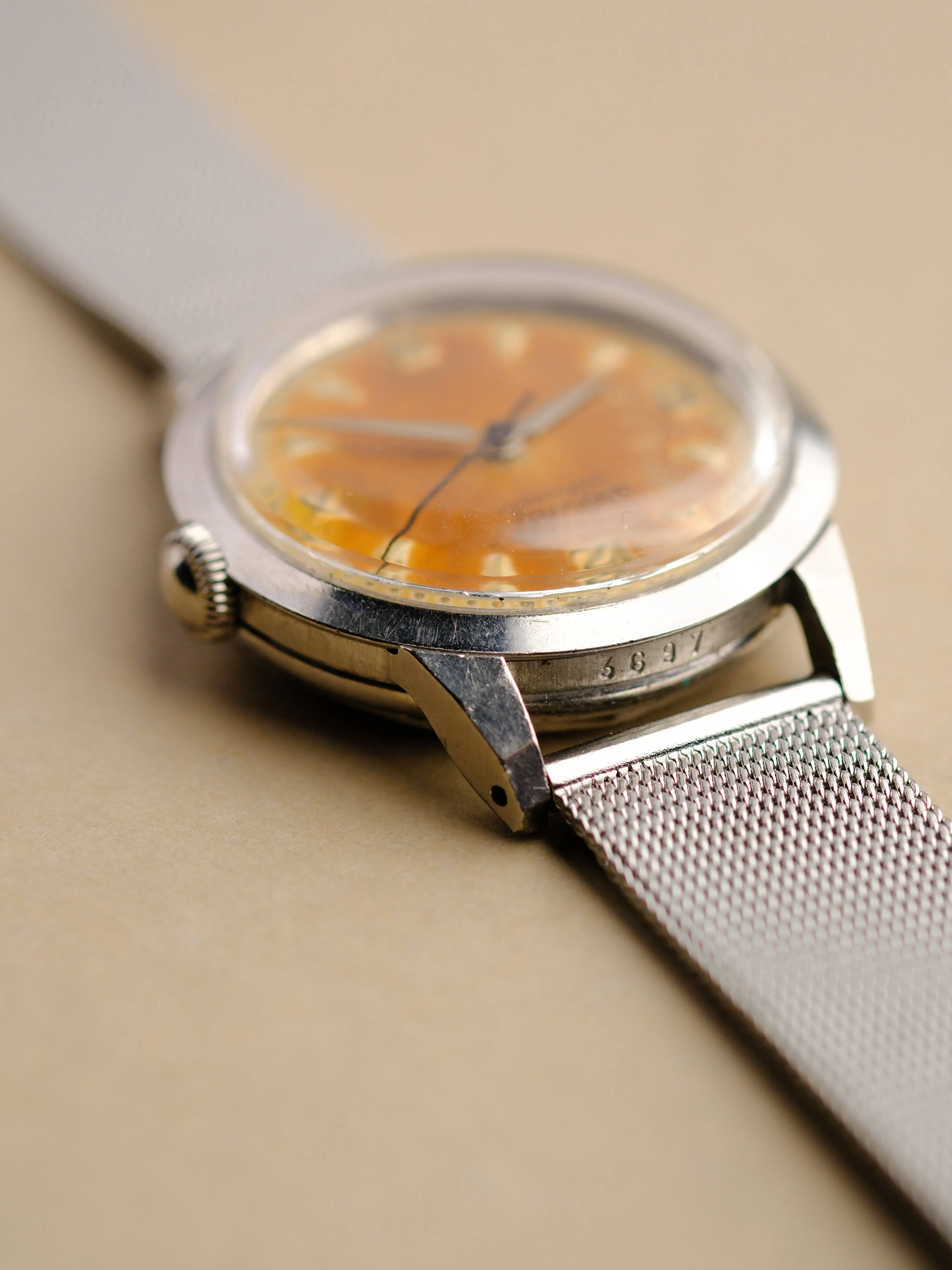 Movado Tropical Dial w/Bumper Movement 7203 - 1950's