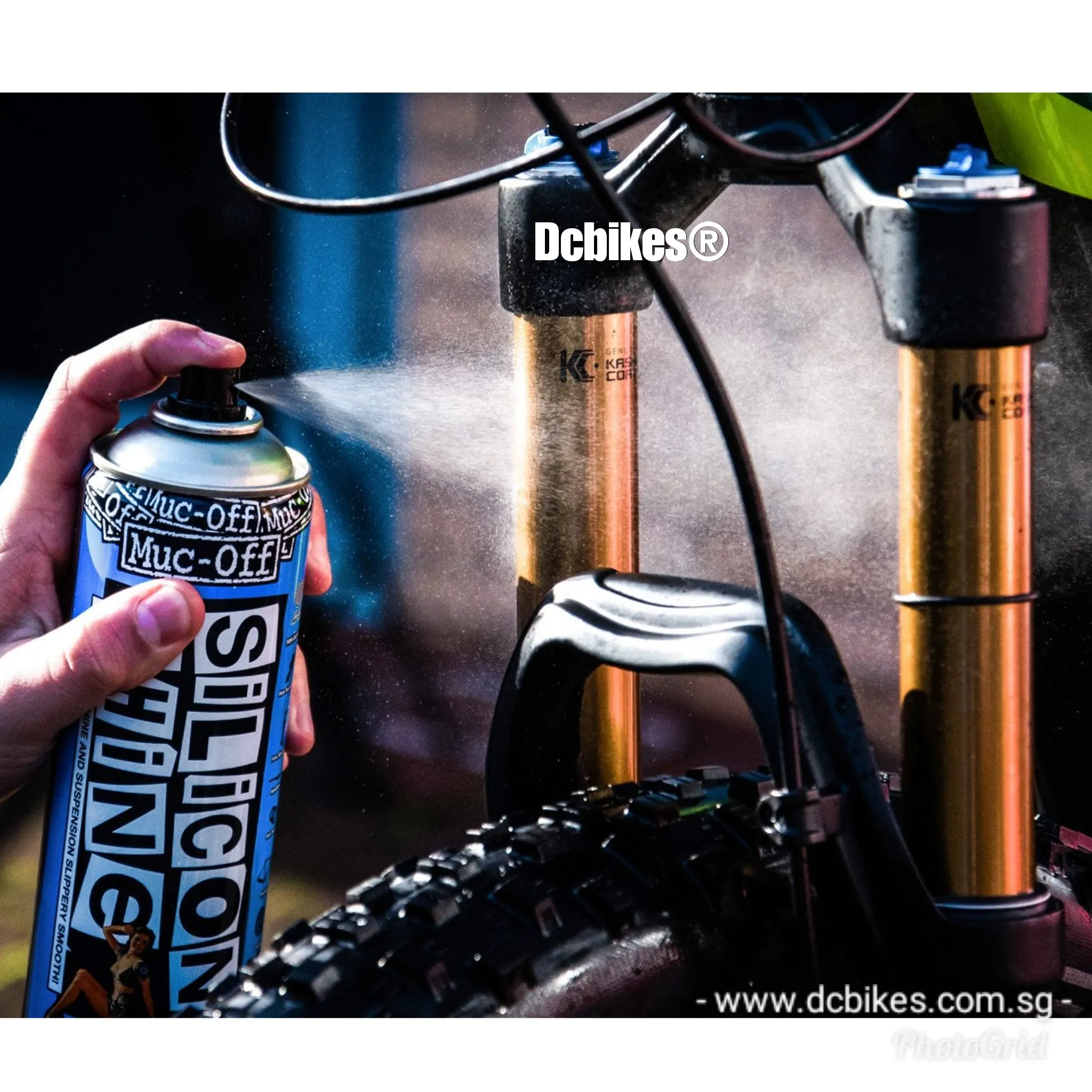 Muc-Off Silicon Suspension Spray & Shine Protection 500ml