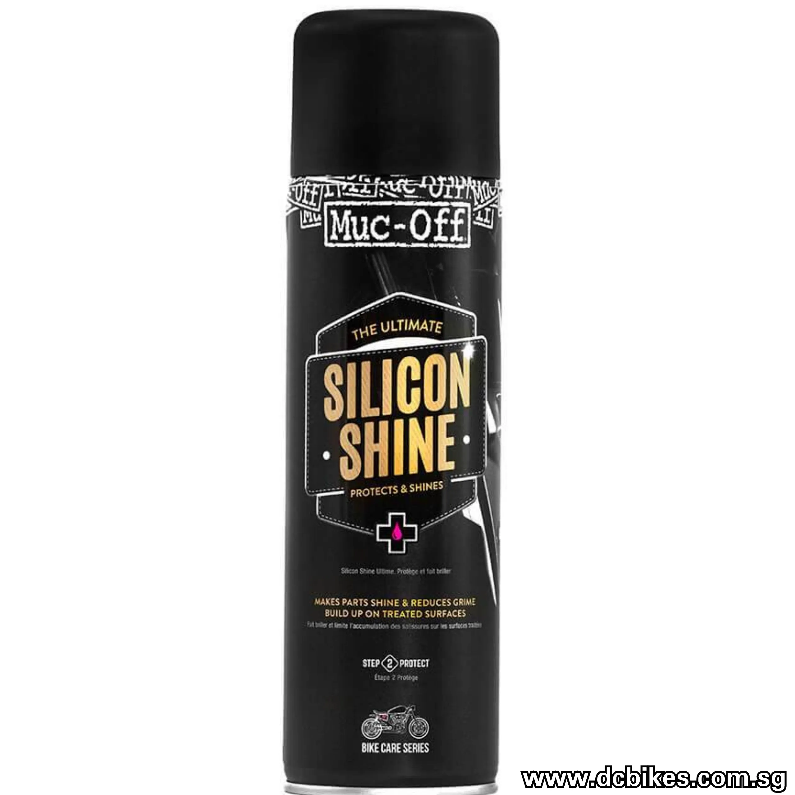 Muc-Off Silicon Suspension Spray & Shine Protection 500ml