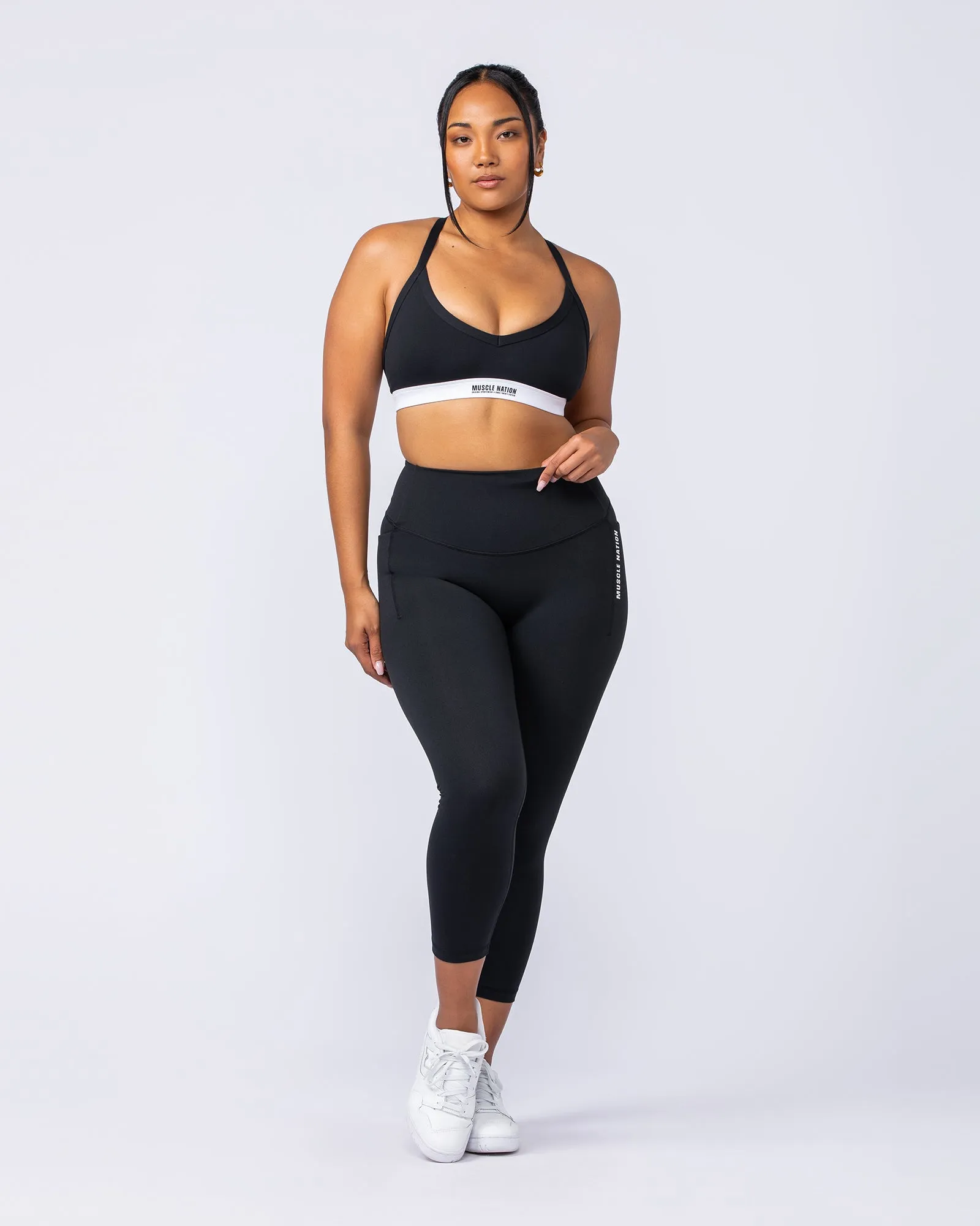 Muscle Nation | All Star Bra - Black