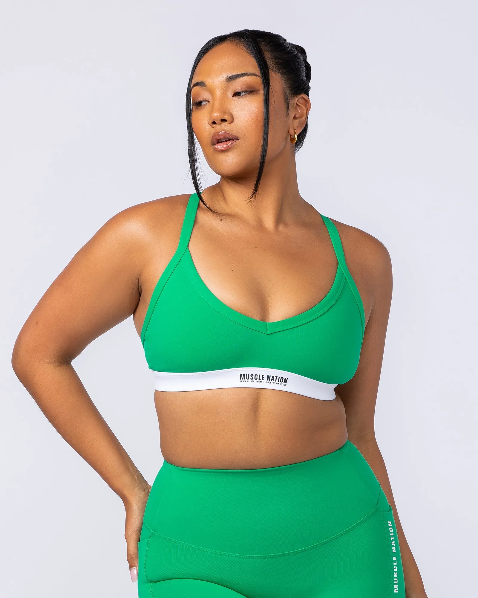 Muscle Nation | All Star Bra - Clover
