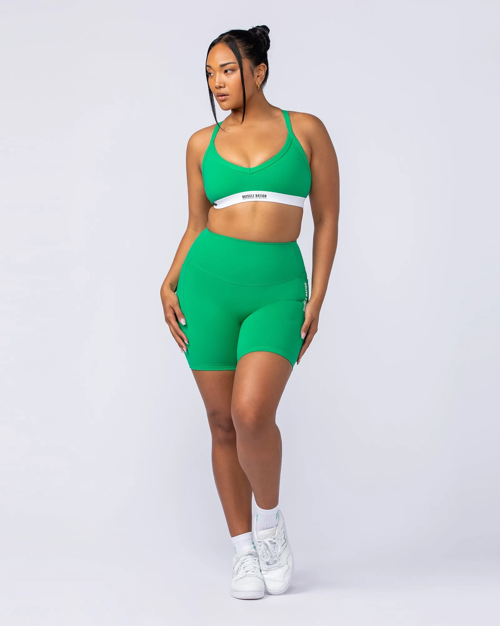 Muscle Nation | All Star Bra - Clover
