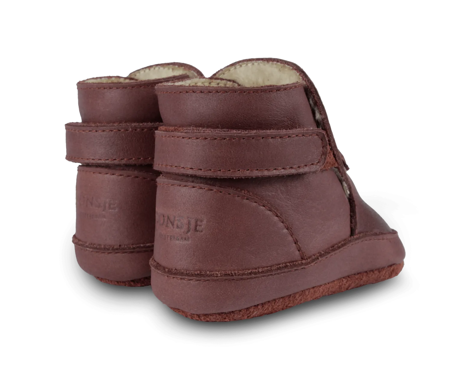 Mush Booties | Toadstool | Burgundy Classic Leather