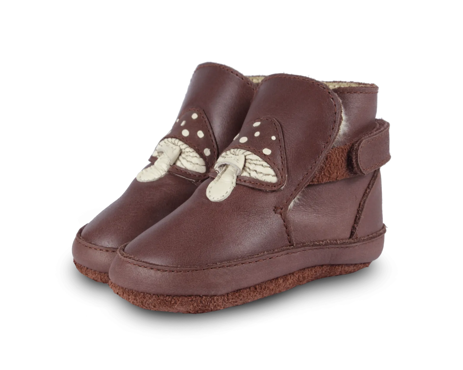 Mush Booties | Toadstool | Burgundy Classic Leather