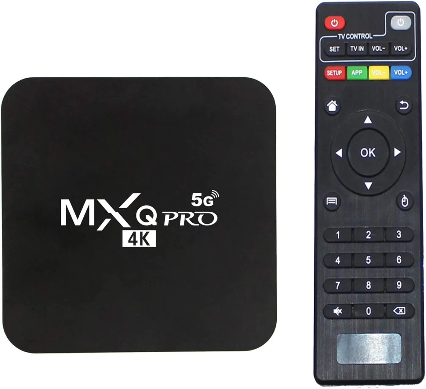 MXQ PRO 5G 4K Android Smart TV Box, 2GB 16GB