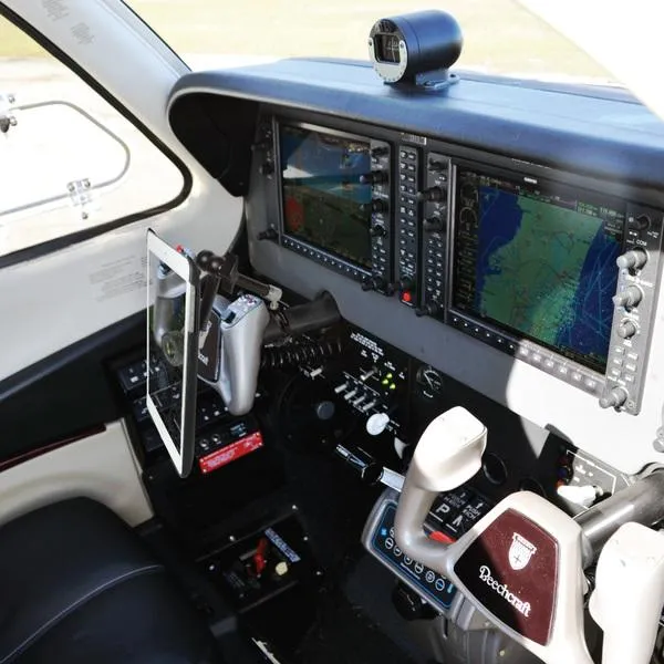 MyGoFlight Flex Clamp Collar [Beech/Wide Yoke]
