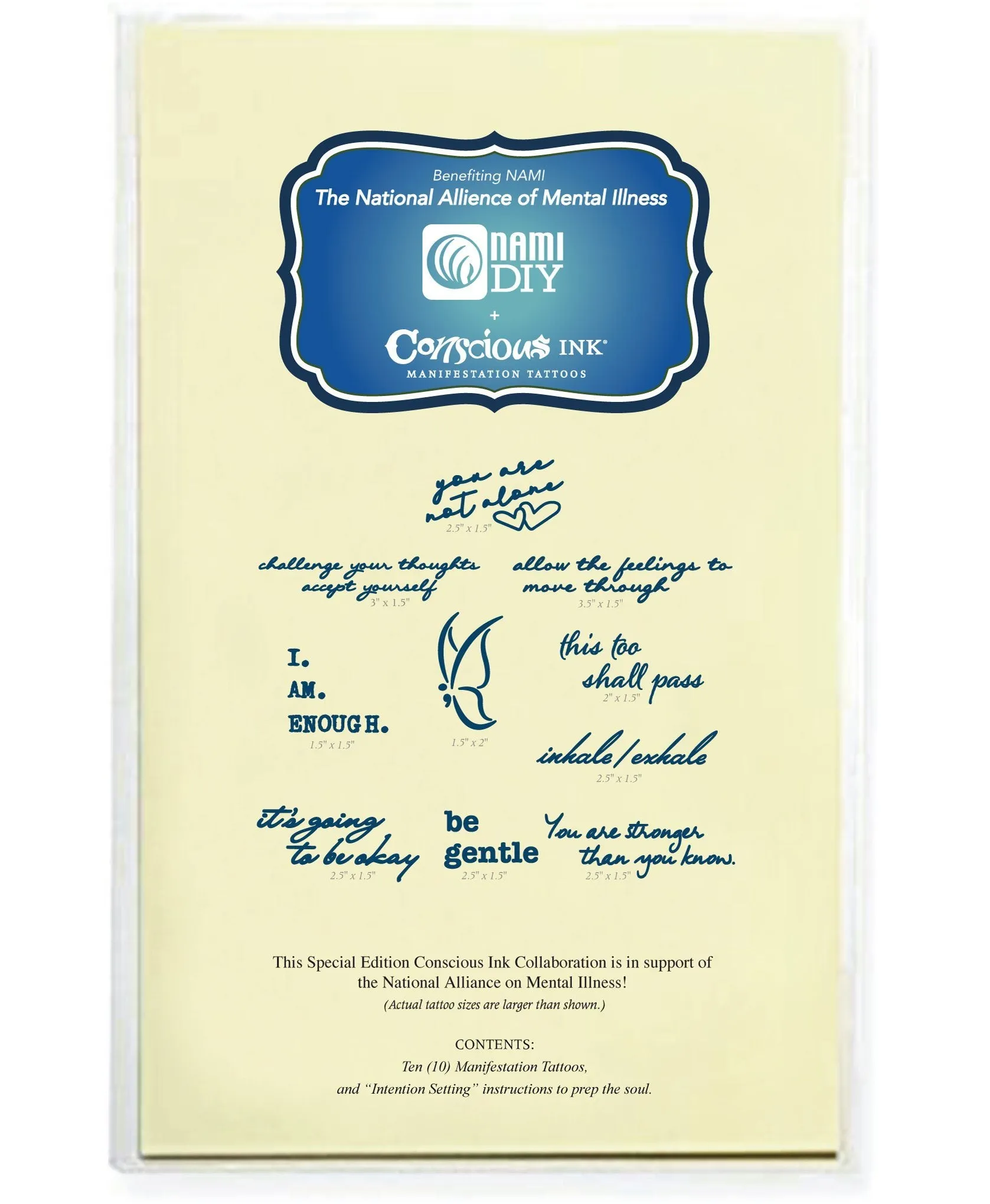 NAMI (National Alliance on Mental Illness) $5 goes to...
