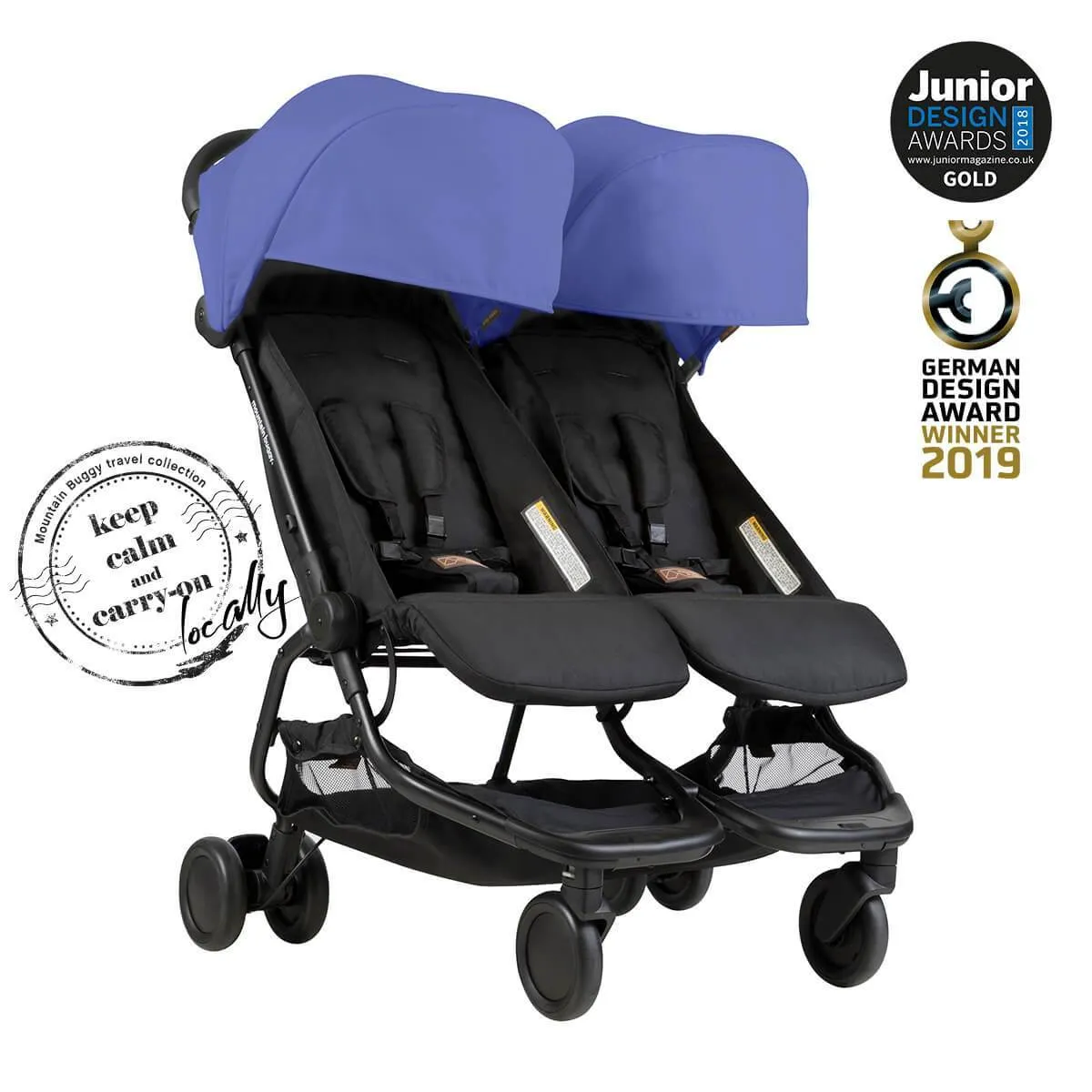 nano duo™ travel system and cocoon™ for twins bundle