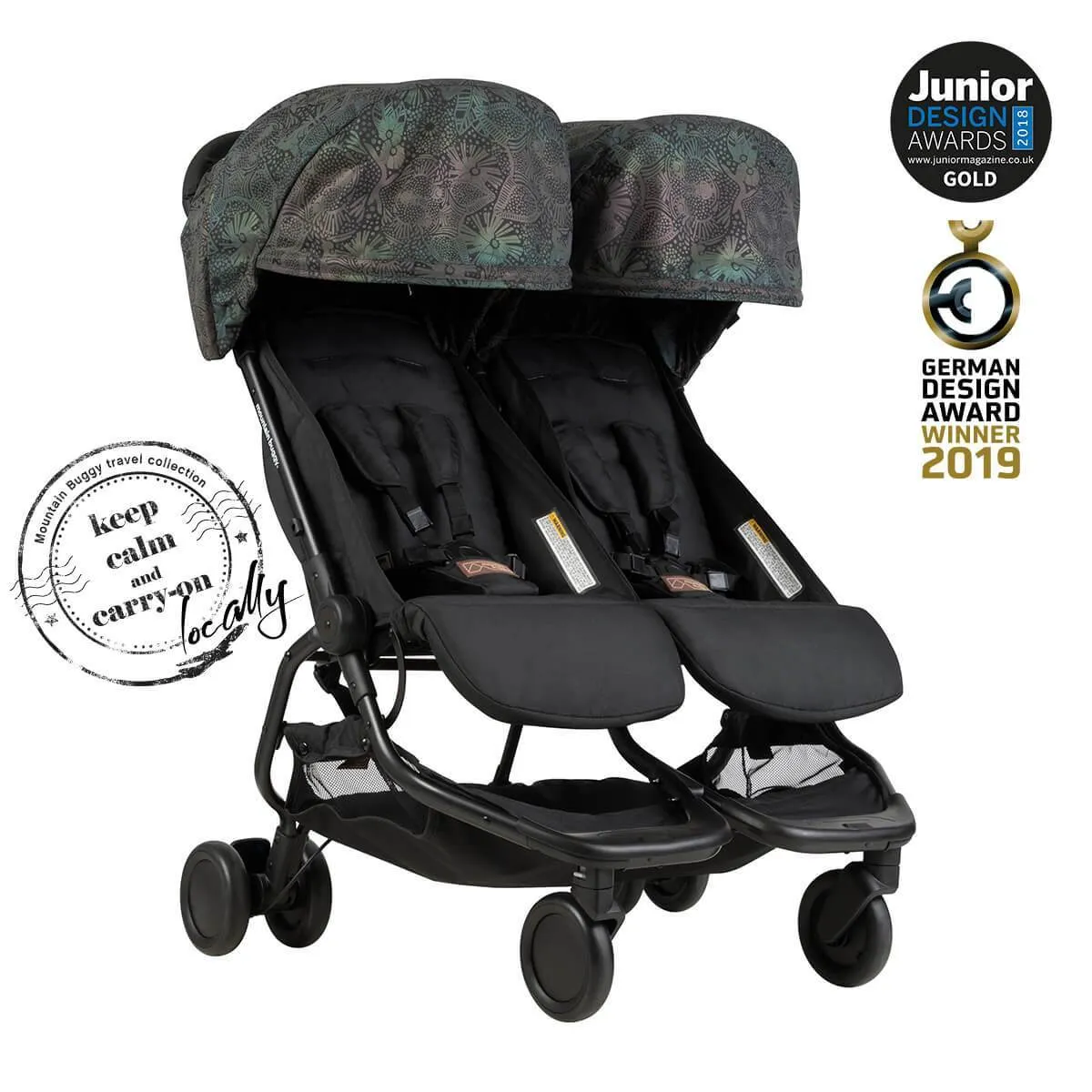 nano duo™ travel system and cocoon™ for twins bundle