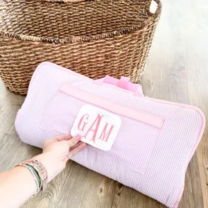 Nap Roll | Pink Seersucker