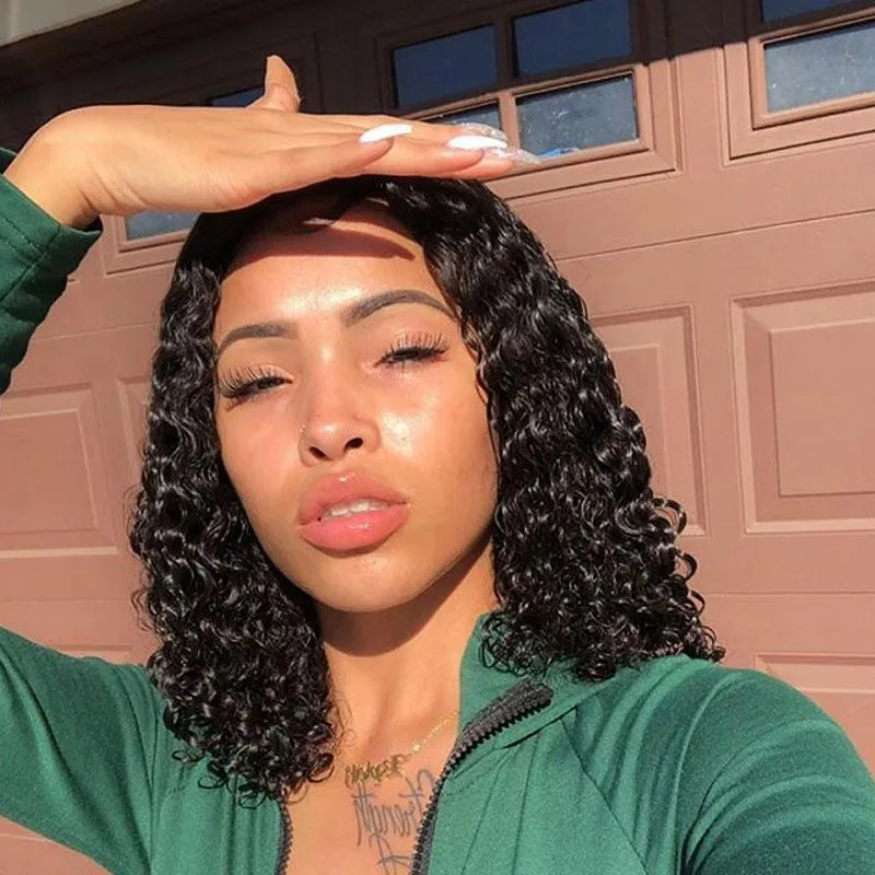 Natural Fashion Black Curly Wig