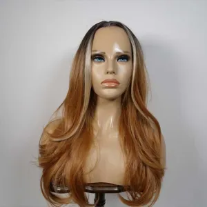 Natural Heat Resistant Fiber Hair for Women,Girls