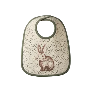 NATURE BABY REVERSIBLE BIB RABBITTY 6-12M