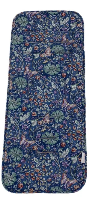 Navy and Pink Wildflower Stroller Set