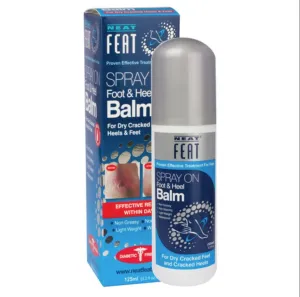 Neat Feat Foot & Heel Balm Spray 125mL Dry Cracked Heels & Feet Treatment