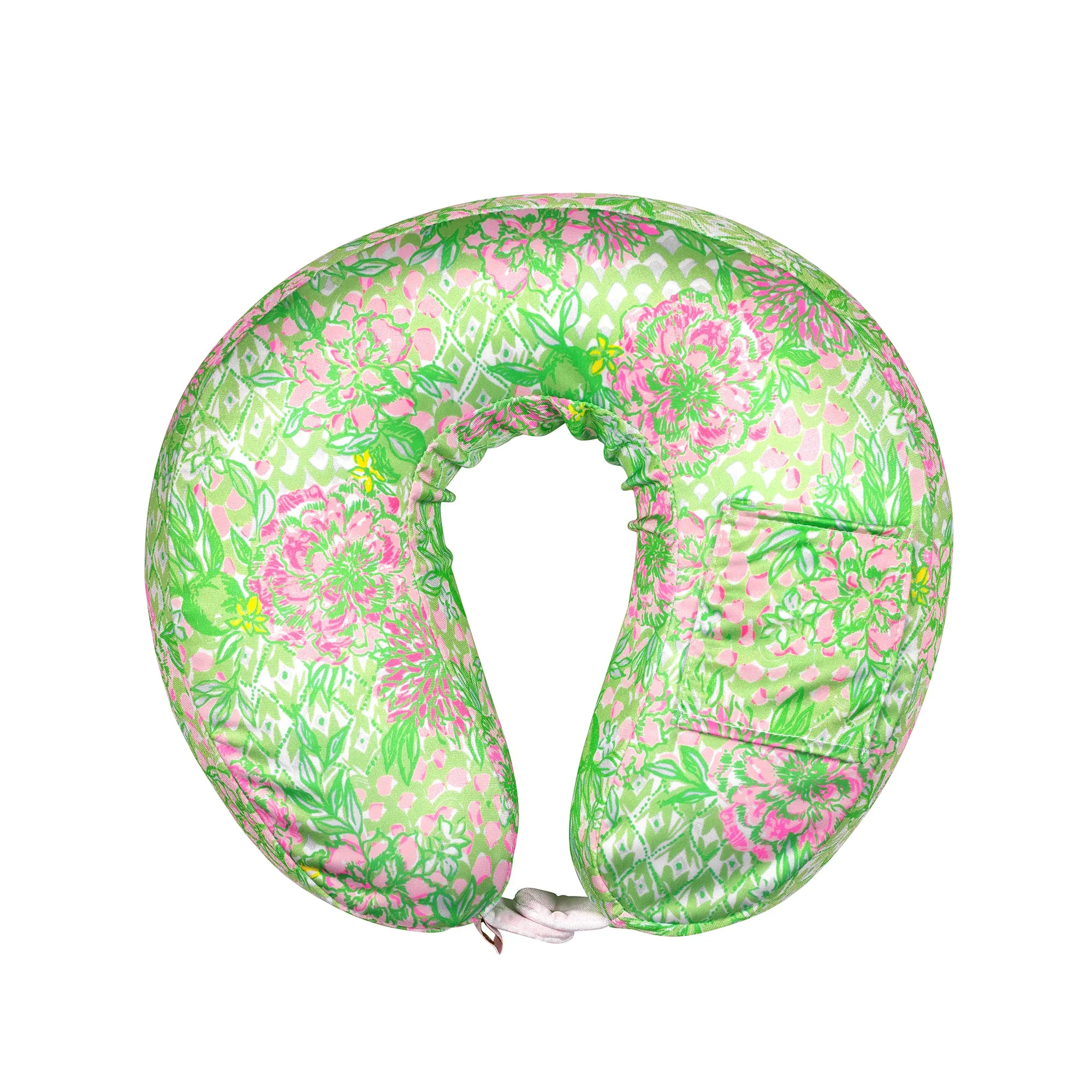 Neck Pillow & Eye Mask Set (Lime Feeling Good)