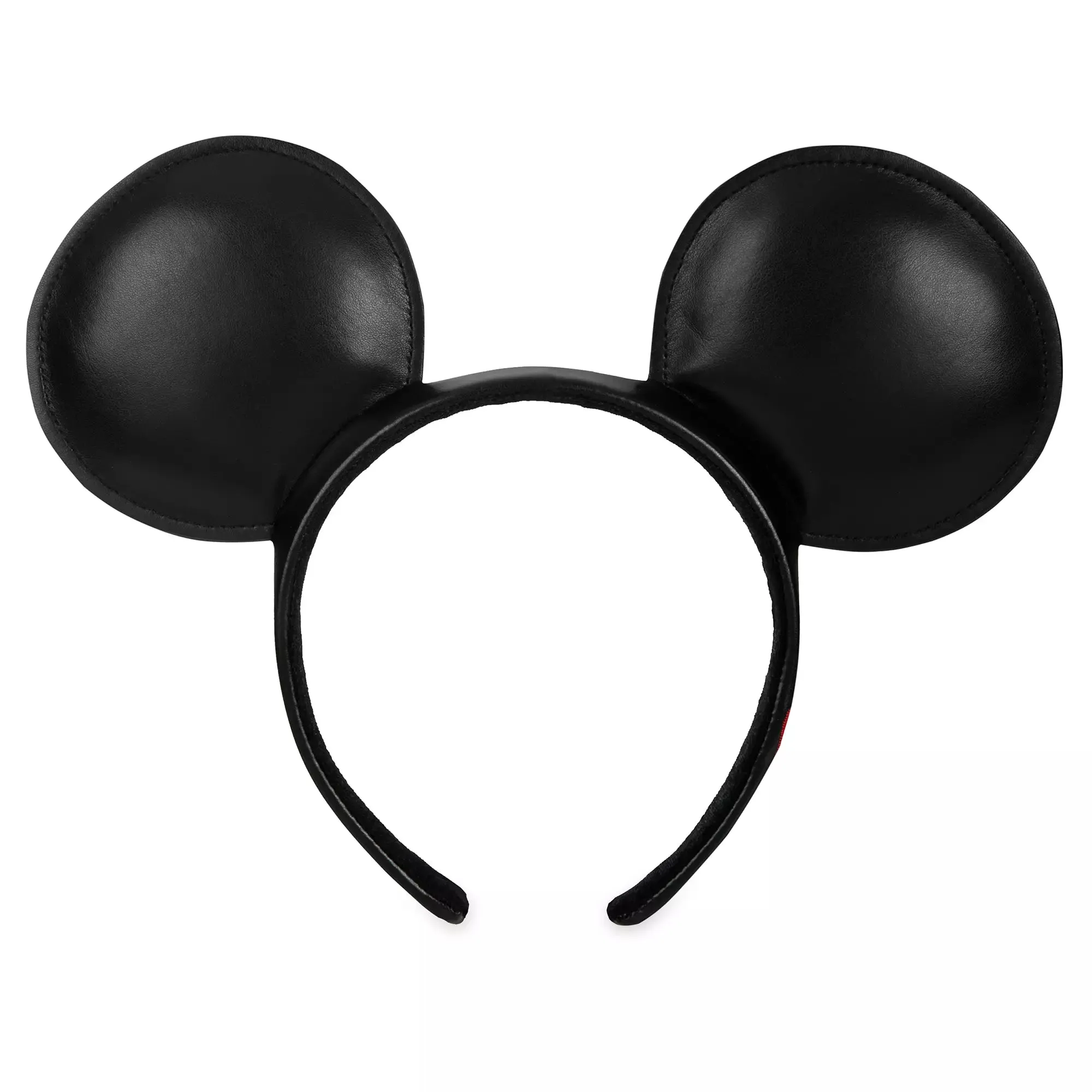 New Disney Mickey Mouse Simulated Leather Ear Headband, Adults! Great Quality!