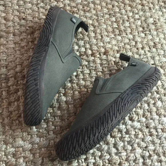 New: Hybrid Green Label Canvas Slip On Sneaker