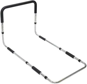 New in box! Forsite Health Chrome Adjustable Bed Rail! This rail adds safety to your existing bed and will fit any mattress from twin size to king size as well as hospital beds