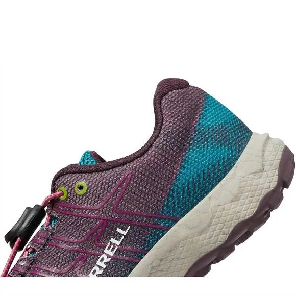 NEW MERRELL girls - moab flight low a/c hiking shoes in burgundy