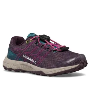 NEW MERRELL girls - moab flight low a/c hiking shoes in burgundy