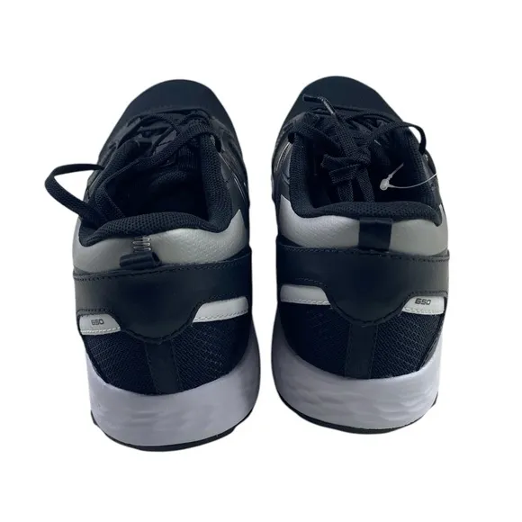 New! New Balance Kids Fresh Foam 650 V1 Lace-up Running Shoe Black Size 6.5 Wide