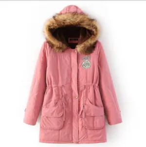 New Parkas Female Women Winter Coat