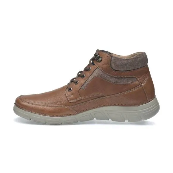 NEW PAZSTOR men's boots leather rock in brown