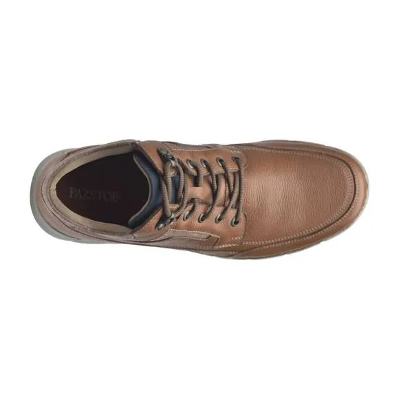 NEW PAZSTOR men's boots leather rock in brown