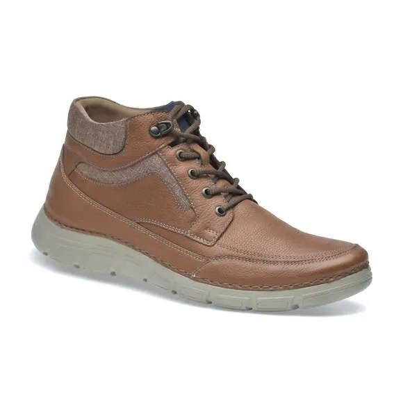 NEW PAZSTOR men's boots leather rock in brown