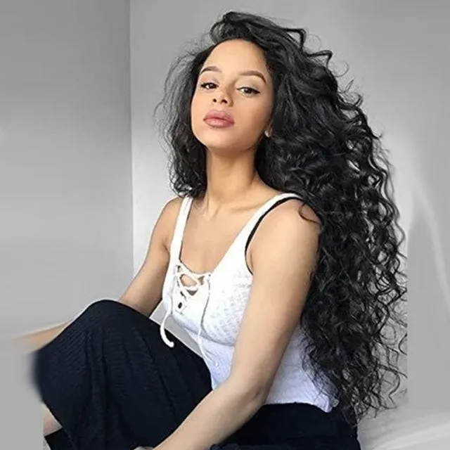 New Style Nature Wave Black Wig
