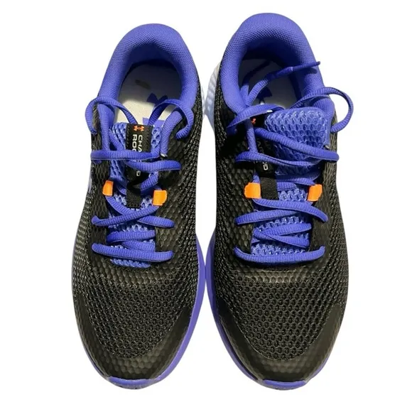 NEW Under Armour GGS Charged Rogue - Black and Purple Size Y6/ Women’s 7